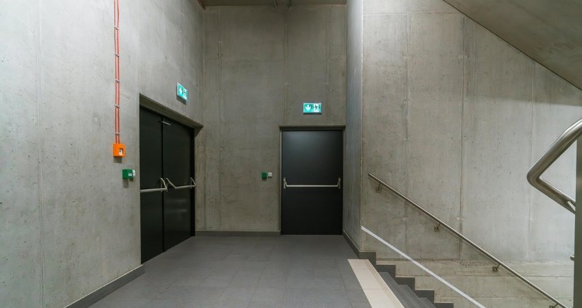 Curso de pressurização de escadas de incêndio