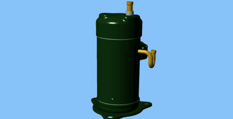 Que tipo de compressor o VRF usa?