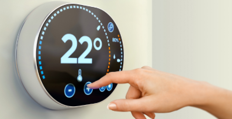 É possível limitar a temperatura mínima e máxima para os usuários de uma instalação com VRV?